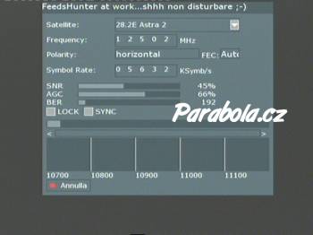 Plugin pro Dreambox - FeedsHunter
