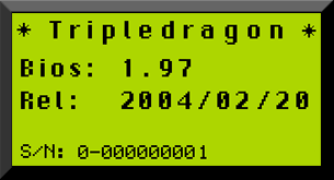 Triple Dragon - penos firmware