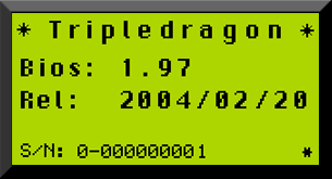 Triple Dragon - penos firmware