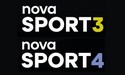 Nova Sport 3 a Nova Sport 4 mohou mt eskou a slovenskou verzi