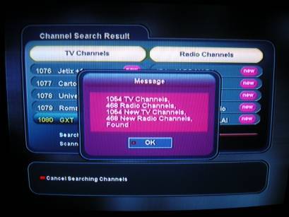 OpenBox CI-7000 PVR - testování (2.)