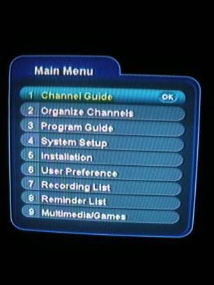 OpenBox CI-7000 PVR - testování (2.)
