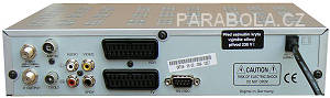 Head HD500 FTA Premium - přední panel