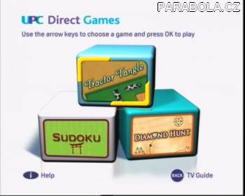 Hry na UPC Direct