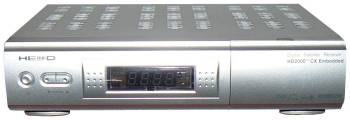 Head HD2000 Plus - přijímač s dekodérem Conax (přední panel)