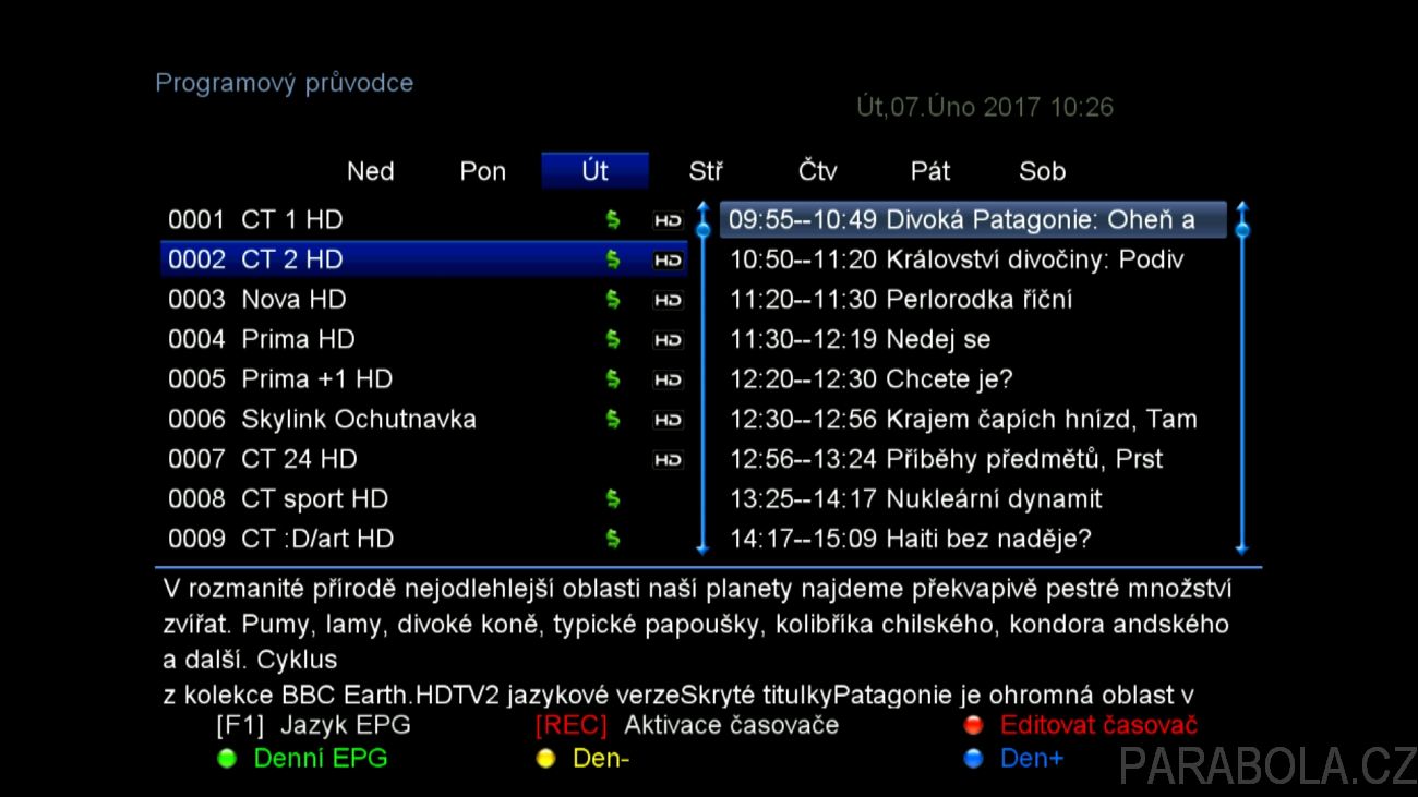 divx parabola