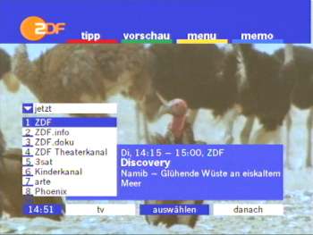 Galaxis Matrix Action S - Open TV