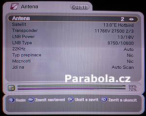 Homecast S3000CI v praxi