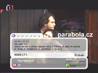 Homecast T3000 (info menu)