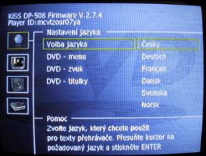 Recenze: DVD/DivX přehrávače KiSS DP-508