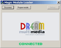 Postup při programování Magic modulu
