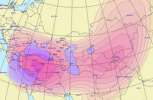 Praktick zkuenosti s pjmem slabch stanic na druicch EurAsiaSat 1 a Trksat 1C