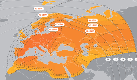 Eutelsat Sesat (fixed beam)