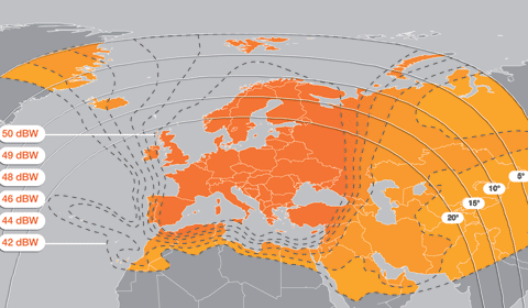 Eurobird 16A, europebeam