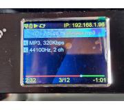 1. Prehrvanie z USB - mp3 audio - popis cez info tlaidlo